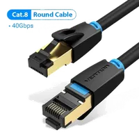 Câble Réseau RJ45 Catégorie 8 SSTP/S-FTP 3m Noir - Haute Performance 40Gbps - 4