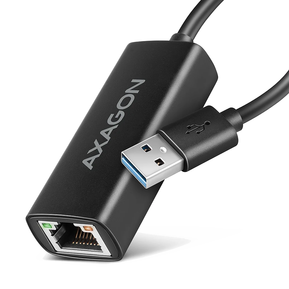 Axagon ADE-AR USB-A 3.2 Gen 1 - Gigabit Ethernet 10/100/1000 Adapter - Adapter - Digital/Daten 1000 Mbit/s