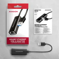 Axagon ADE-AR USB-A 3.2 Gen 1 - Gigabit Ethernet 10/100/1000 Adapter - Adapter - Digital/Daten 1000 Mbit/s - 6