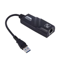 Adaptateur USB 3.0 vers RJ45 Gigabit Ethernet - Connectivité Réseau Haute Vitesse