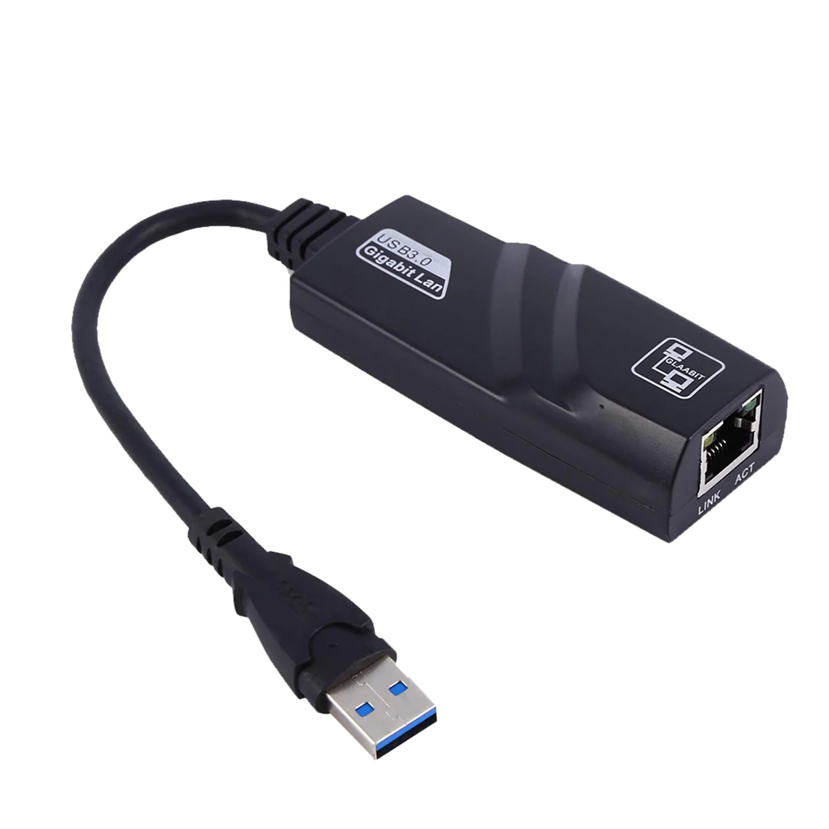 Adaptateur USB 3.0 vers RJ45 Gigabit Ethernet - Connectivité Réseau Haute Vitesse