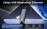 Adaptateur USB 3.0 vers RJ45 Gigabit Ethernet - Connectivité Réseau Haute Vitesse - 4