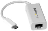 Adaptateur USB 3.0 vers Ethernet Gigabit RJ45 - Blanc