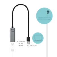 i-tec Adaptateur USB 3.0 Gigabit Ethernet Métal - 4