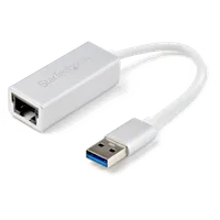 StarTech.com Adaptateur réseau USB 3.0 vers Gigabit Ethernet - Argent