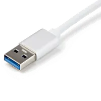 StarTech.com Adaptateur réseau USB 3.0 vers Gigabit Ethernet - Argent - 2