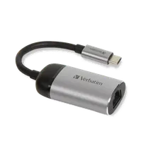 Verbatim 49146 station d'accueil USB 3.2 Gen 1 (3.1 Gen 1) Type-C Noir, Argent