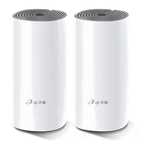TP-Link Deco E4 (2-pack) Bi-bande (2,4 GHz / 5 GHz) Wi-Fi 5 (802.11ac) Blanc, Gris Interne