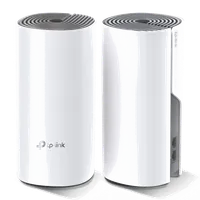 TP-Link Deco E4 (2-pack) Bi-bande (2,4 GHz / 5 GHz) Wi-Fi 5 (802.11ac) Blanc, Gris Interne - 2