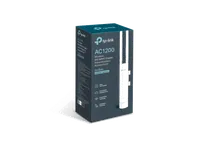 TP-Link Omada EAP225-Outdoor 1200 Mbit/s Blanc Connexion Ethernet, supportant l'alimentation via ce port (PoE) - 3