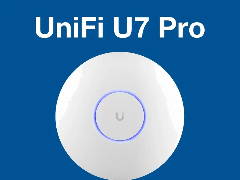 Point d'Accès WiFi 7 Ubiquiti UniFi U7-PRO - Haute Performance Tri-Bande