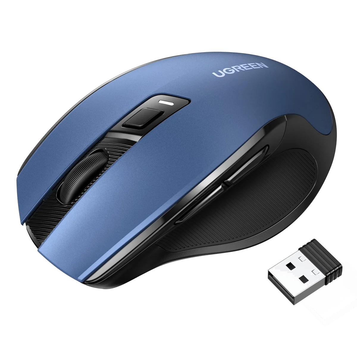Souris sans fil Advance FEEL BLUE 2.4GHz 1600 DPI - Bleu