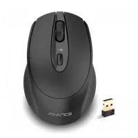 Souris sans fil Advance FEEL BLUE 2.4GHz 1600 DPI - Bleu - 2