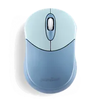 Souris sans fil Advance FEEL BLUE 2.4GHz 1600 DPI - Bleu - 3
