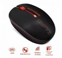 Souris sans fil Advance Drift 2 - Rouge, 1600 DPI - 2
