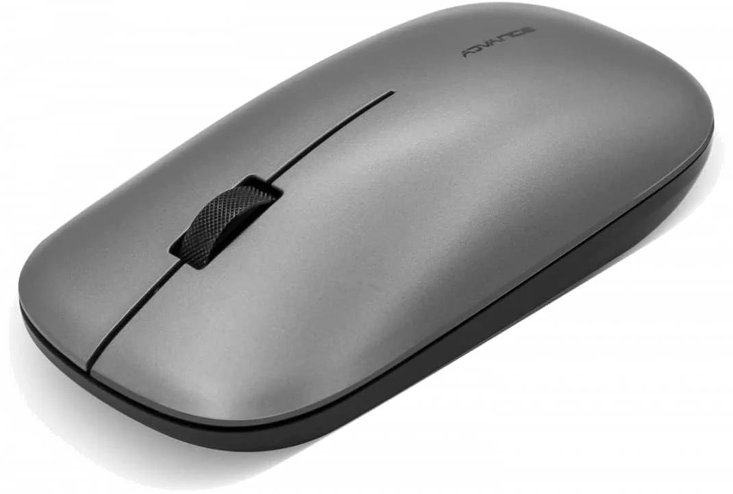 Souris sans fil optique Bluetooth Advance SlimFit - Gris