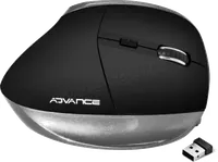 Souris sans fil ergonomique Advance Vertical Plus - Noir - 1