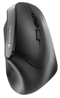 CHERRY MW 4500 Souris ergonomique sans fil, pour droitiers, inclinée à 45°, noir, USB - 1