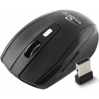 Souris Optique Sans Fil Esperanza Titanum TM105K Snapper 6 Boutons 1600 DPI Noir - 1