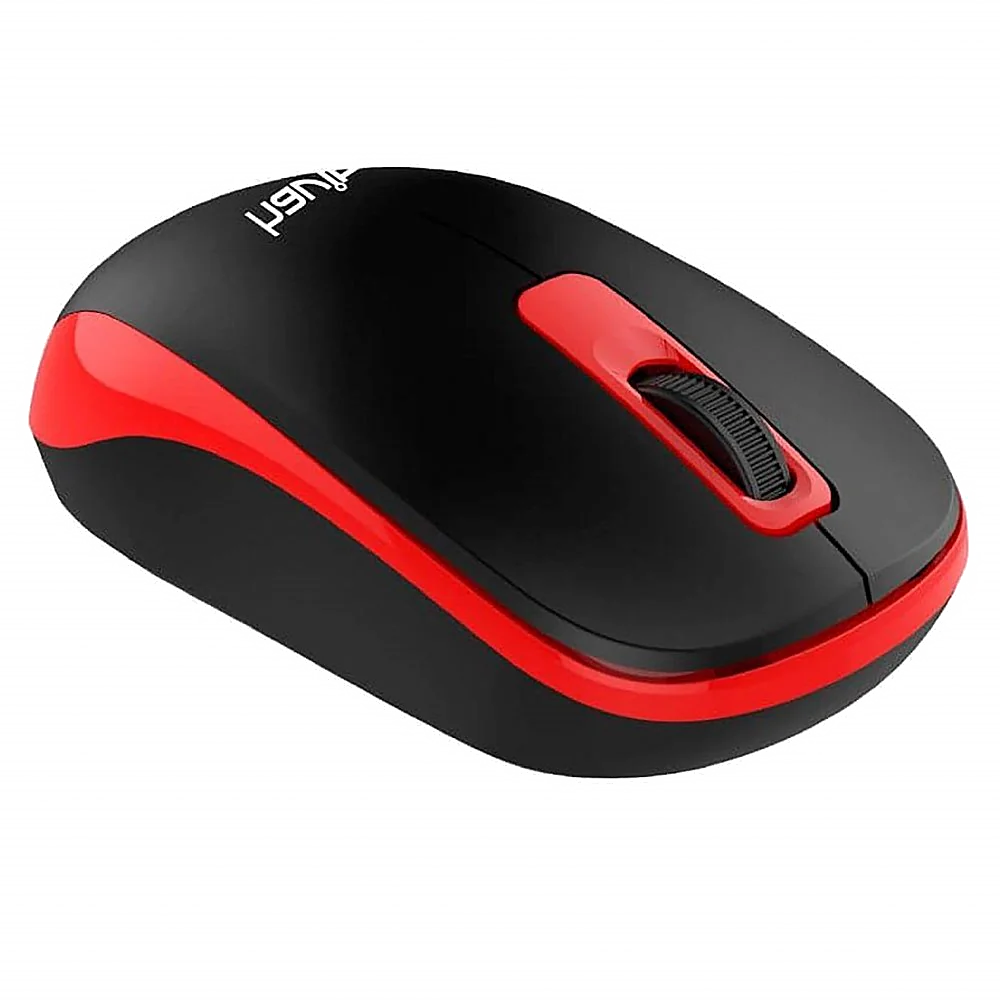 Souris sans fil Havit MS626GT 1200 DPI - Noir/Rouge