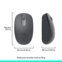 Souris Sans Fil Bluetooth M196 - Confort et Liberté - 1