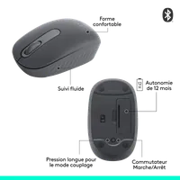 Souris Sans Fil Bluetooth M196 - Confort et Liberté - 2