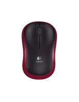 Souris sans fil Logitech M185 Rouge - Fiable et Prête à l'emploi - 1