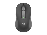 Souris sans fil Logitech Signature M650 L Business pour droitier (Noir/Gris) - 2