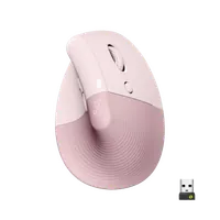 Souris Ergonomique Verticale sans Fil Lift - Rose - 1