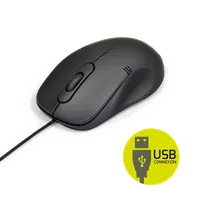 Souris Filaire Silencieuse Port Designs Office Pro USB-A/USB-C - 2