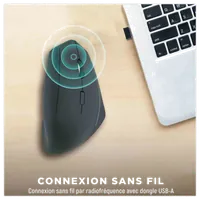 Souris Ergonomique Verticale Filaire T'nB Ergo Line pour Droitier - Noir - 2