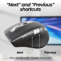 Souris sans fil rechargeable T'nB Infinite Pro - Double molette et connexion Bluetooth/USB - 1