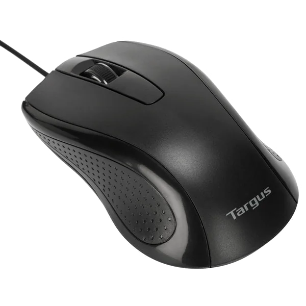 Targus AMU81AMGL souris Bureau Ambidextre USB Type-A Optique 1000 DPI