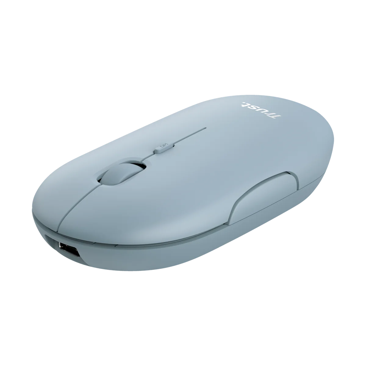 Trust Puck - Souris Ambidextre Sans Fil RF + Bluetooth