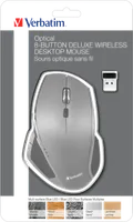 Verbatim Souris sans fil 8 boutons LED bleue - 4
