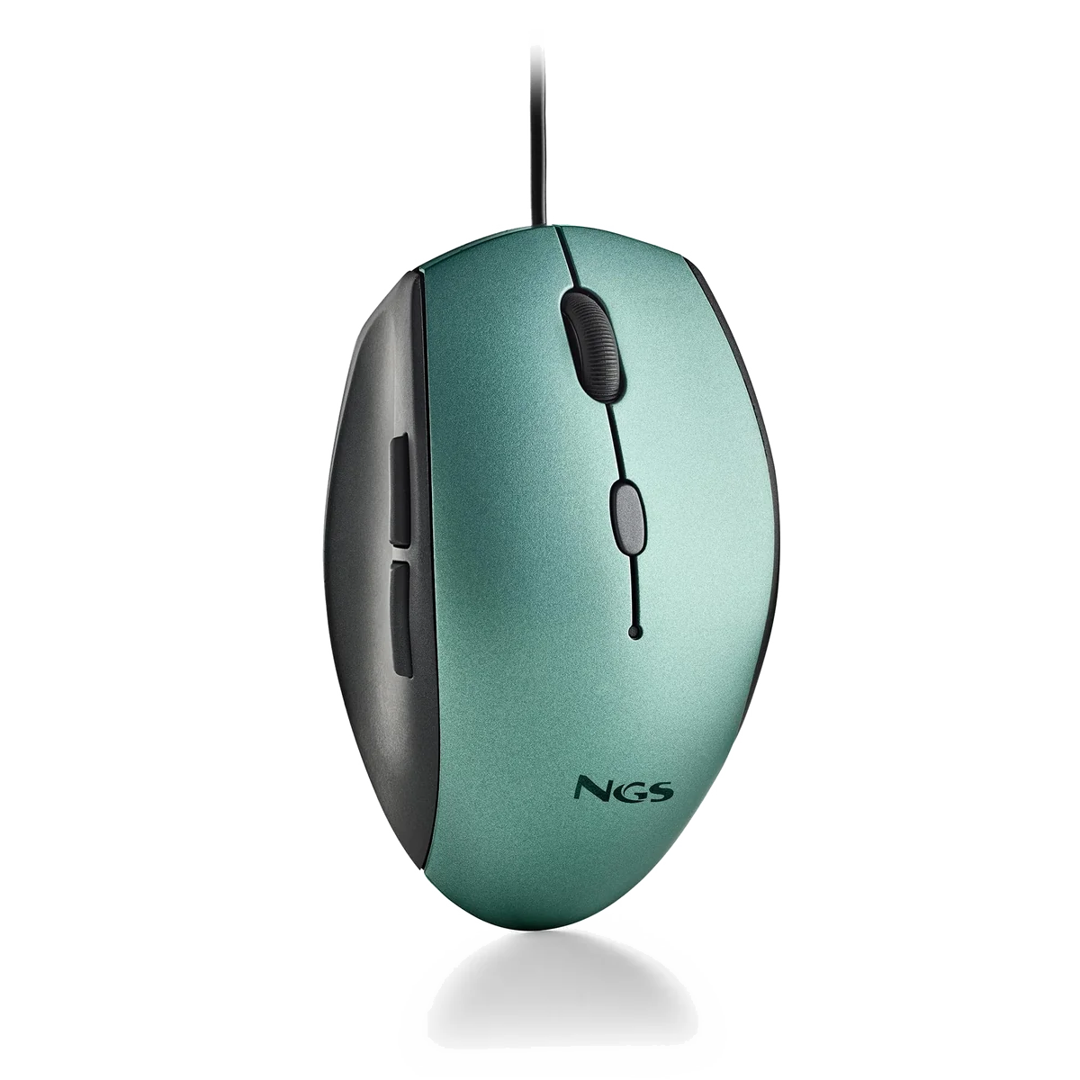 Souris Filaire WE Métallique Bordeaux 1200 DPI USB