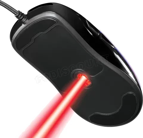 Souris Gamer Filaire Deltaco DM410 Glossy RGB - Noir