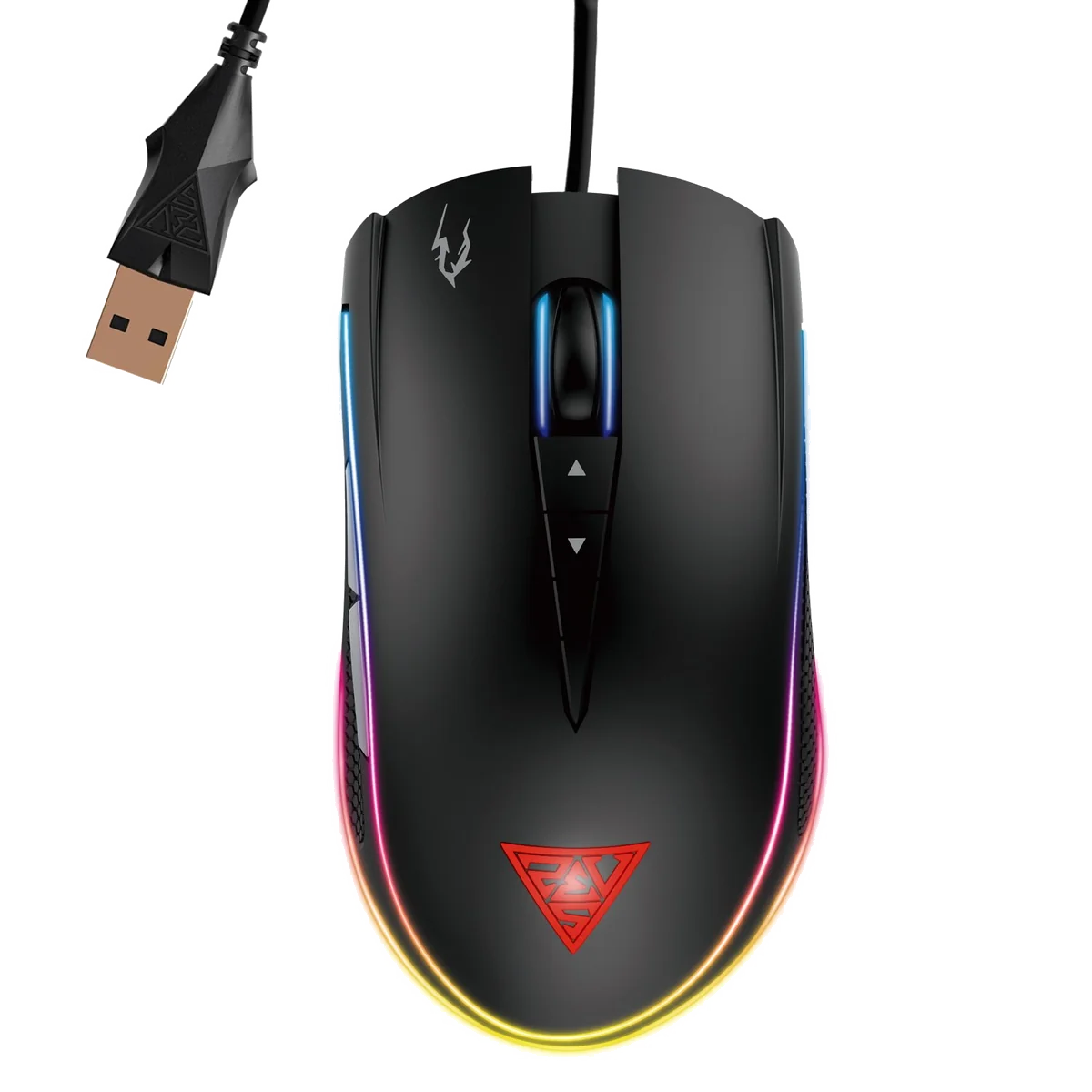 Souris filaire Gamer Gamdias Zeus P2 RGB (Noir)