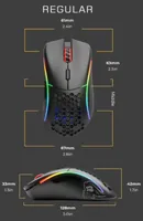 Glorious Gaming Model D souris Droitier USB Type-A Optique 12000 DPI - 9