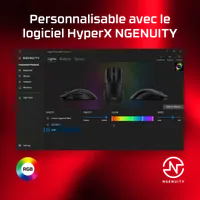 HyperX Pulsefire Haste 2 - Souris gaming (noir) - 4