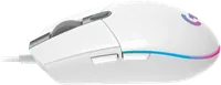 Souris Gamer Filaire Logitech G102 Lightsync RGB - Blanc