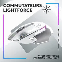 Souris Gaming Filaire Logitech G502 X - Blanc - 2