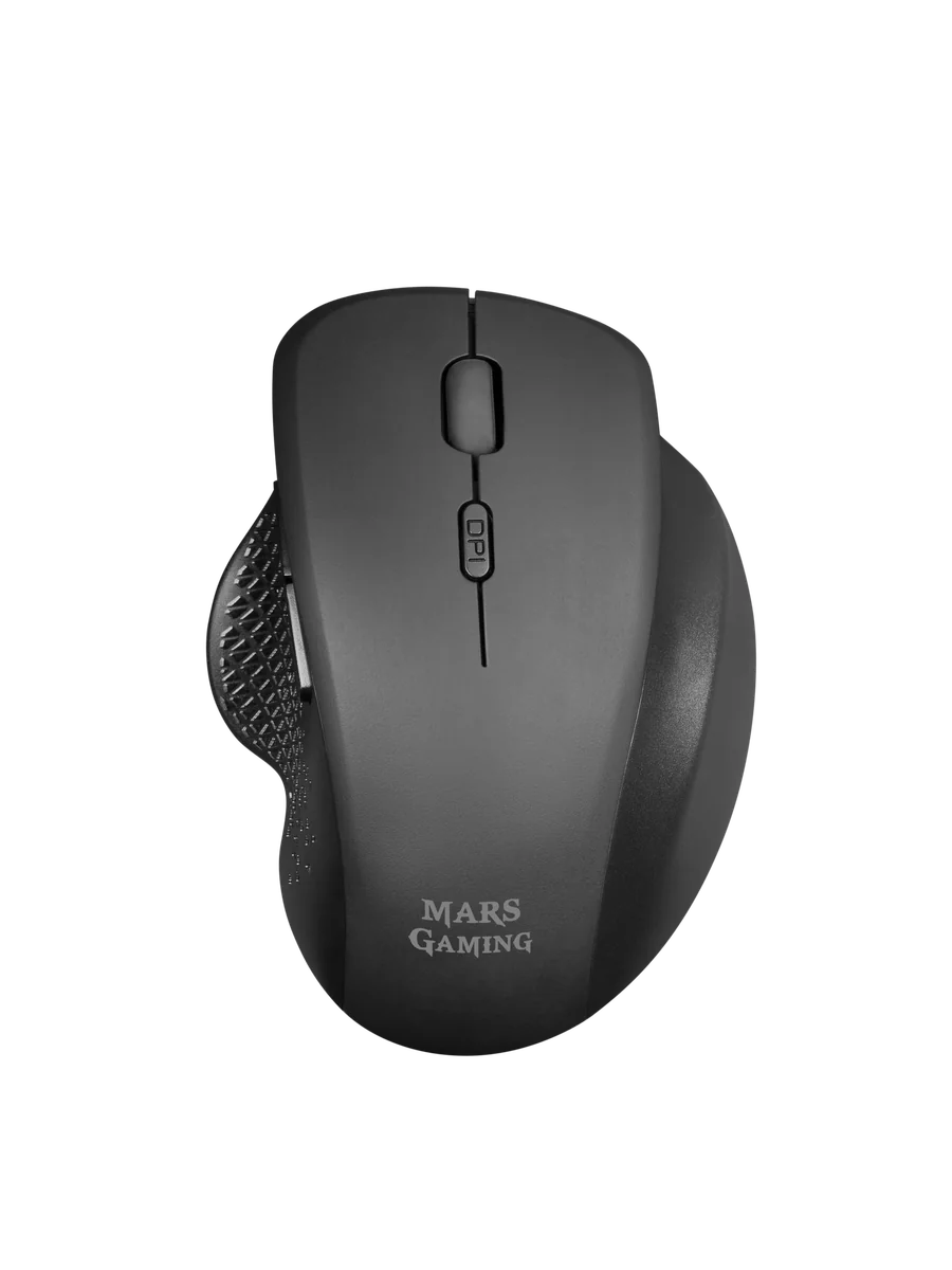 Mars Gaming MMWERGO - Souris Ergonomique Sans Fil RF Mécanique 3200 DPI