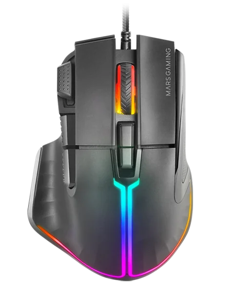 Mars Gaming MMXT souris Droitier USB Type-A Optique 12800 DPI