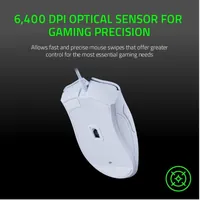 Souris Gaming Filaire Razer DeathAdder Essential - Blanc - 2