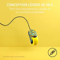 Souris filaire Gamer Razer Cobra Pokemon Kanto Starters (Jaune) - 3