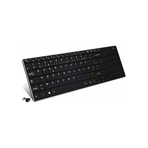 Clavier Filaire USB AZERTY AD Advance Workmate CLA-5100 Noir 105 Touches
