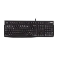 Clavier Filaire Logitech K120 USB QWERTY Noir - Confort et Fiabilité au Quotidien - 3