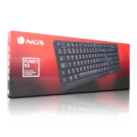 NGS FunkyV3 - Clavier USB Noir Espagnol QWERTY - 10