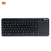 NGS TV Warrior - Clavier Espagnol QWERTY RF Sans Fil avec Pavé Tactile - 1